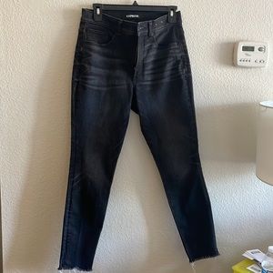 High Waisted Curvy Skinny Jeans